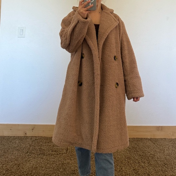 Urban outfitters Teddy Button Up Jacket - Picture 2 of 8